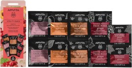 Apivita Vitality Snack Μηνιαία Ρουτίνα Αναζωογόνησης με Μάσκες Προσώπου 4 + 1 Δώρο