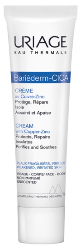 Uriage Bariederm Repairing Cica-Cream with cu-zn 40 ml