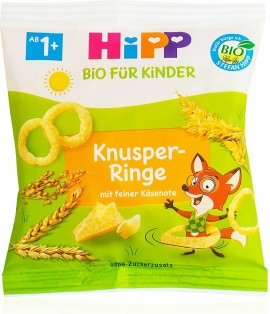 Hipp Knusper Ringe Τυροδαχτυλίδια 25 gr