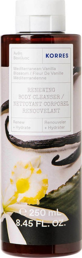 Korres Mediterranean Vanilla Blossom Άνθη Βανίλιας Αφρόλουτρο 250 ml