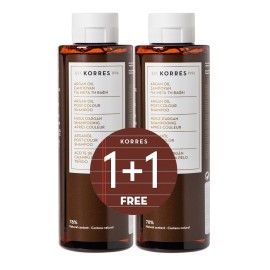 Korres Argan Oil Post-Colour Shampoo 250 ml 1+1 Δώρο