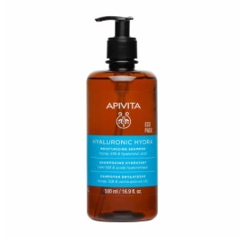 Apivita Hyaluronic Hydra Moisturizing Shampoo Eco Pack 500 ml