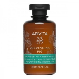 Apivita Refreshing Fig Shower gel with essential oils 250 ml