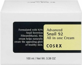 Cosrx Advanced Snail 92 All in one cream – Επανορθωτική και ενυδατική κρέμα με σαλιγκάρι 100gr