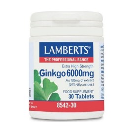 Lamberts Ginkgo Biloba 6000 mg 30 tabs