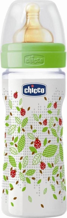 CHICCO WELL BEING Μπιμπερό Φυσική Μέθοδος ΘΚ 2m+ 250ml