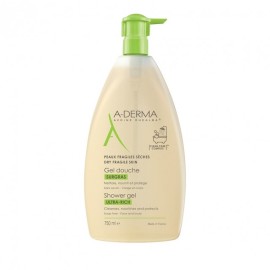 A-Derma Gel Douche Surgras Αφρόλουτρο για Ξηρές Επιδερμίδες 750 ml