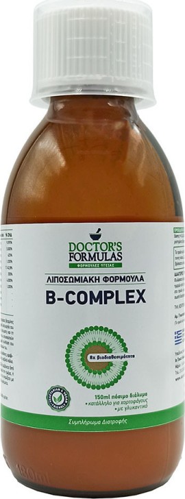 Doctors Formulas Λιποσωμιακή Φόρμουλα B-Complex 150 ml