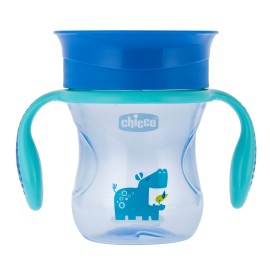 Chicco Perfect Cup Κυπελλο 2 Σε 1 12Μ+ Μπλε 200 ML