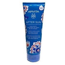 Apivita After Sun Limited Edition, Δροσιστική & Καταπραϋντική Κρέμα Τζελ Για Πρόσωπο & Σώμα 200ml.