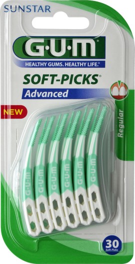 GUM Soft Picks Advanced Regular/Medium 30 pcs