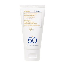 Korres Yoghurt Γιαούρτι Αντηλιακή Κρέμα Προσώπου SPF50 50 ml