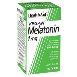 Health Aid Melatonin 1 mg Vegan 90 δισκία