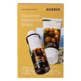 Korres Santorini Grape Set Αμπέλι Σαντορίνης Αφρόλουτρο 250 ml + Ενυδατικό Γαλάκτωμα Σώματος 200 ml