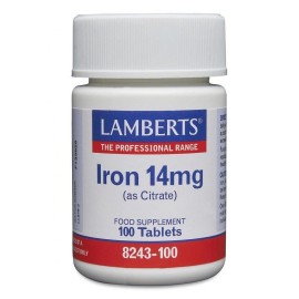 Lamberts Iron 14 mg 100 tabs