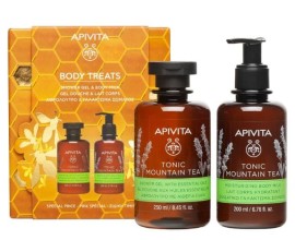 Apivita Tonic Mountain Tea Shower Gel 250 ml + Tonic Mountain Tea Body Milk 200 ml