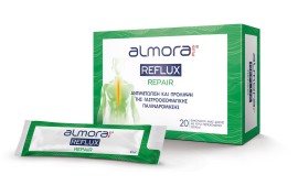 Elpen Almora Plus Reflux Repair Αντιμετώπιση και Πρόληψη της Γαστροοισοφαγικής Παλινδρόμησης 20 φακελίσκοι μίας δόσης x 10 ml