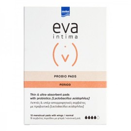 Intermed Eva Intima Probio Pads Period 18 Σερβιέτες