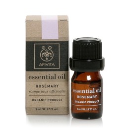 Apivita Essential oil Βιολογικό αιθέριο έλαιο Δεντρολίβανο 5 ml