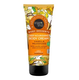 Organic Shop Body Desserts Deep Nourishing Body Cream Vanilla Milkshake 150 ml