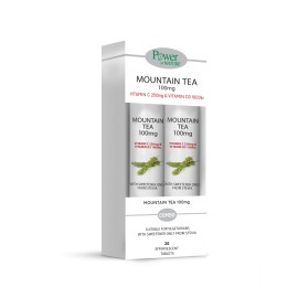 Power Health Mountain Tea 20 αναβράζοντα δισκία 1+1 ΔΩΡΟ