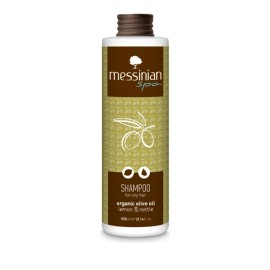 Messinian Spa Shampoo Oily Lemon-Nettle Λιπαρά Μαλλιά (Λεμόνι-Τσουκνίδα) 300ml