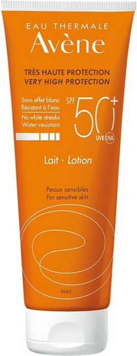 Avene Lait Αντηλιακό Γαλάκτωμα Για Ευαίσθητες Επιδερμίδες SPF50+ 250 ml