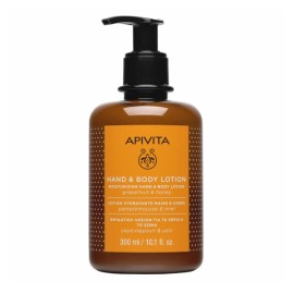 Apivita Moisturizing Hand & Body Lotion grapefruit & honey 300 ml