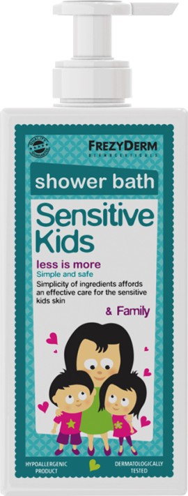 Frezyderm Sensitive Kids Shower Bath 200ml