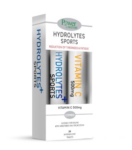 Power Health Hydrolytes Sports with Stevia & Vitamin C 500mg 20 + 20 αναβράζοντα δισκία