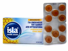 FarmaSyn Isla Medic Acute Citrus & Honey 20τμχ