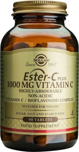 Solgar Ester-C plus 1000 mg Vitamin C/Bioflavonoid Complex 90 tabs