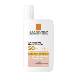 La Roche Posay Anthelios Uvmune 400 Tinted Fluid SPF50+ Αντηλιακό Λεπτόρρευστης Υφής Με Χρώμα 50 ml