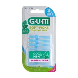 Gum Soft-Picks Comfort Flex Μεσοδόντιες Οδοντογλυφίδες Small 40 τεμάχια