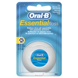 Oral-B Essential Floss Ακήρωτο Νήμα 50 m