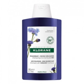 Klorane Organic Centaury Shampoo Anti-Yellowing Gray-Blonde Hair 200 ml