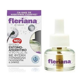 Fleriana Υγρό Εντομοαπωθητικό Χώρου Plug in 30 ml