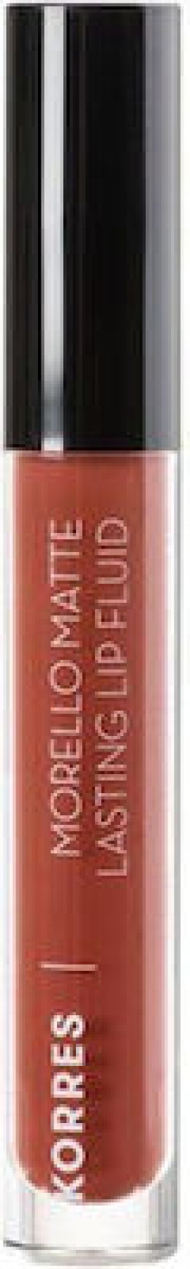 Korres Morello Matte Lasting Lip Fluid 58 Red Clay 3.4ml