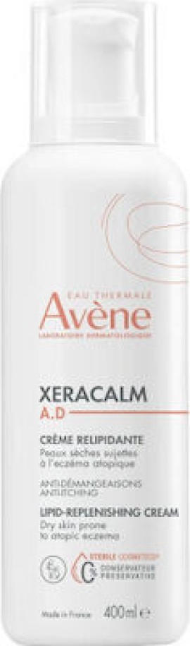 Avene XeraCalm A.D Κρέμα για Αναπλήρωση των Λιπιδίων 400 ml