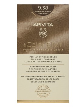 Apivita My Color Elixir 9.38 Ξανθό Πολύ Ανοιχτό Μελί Περλέ